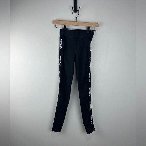 Ivy Park Black Athletic Compression Leggings XS - Picture 4 of 4